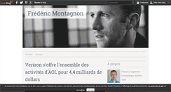 Desktop Screenshot of frederic-montagnon.com