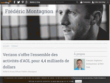 Tablet Screenshot of frederic-montagnon.com